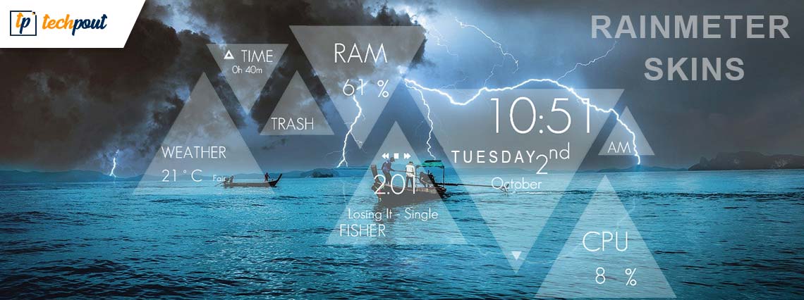 Best Rainmeter Skins to Customize Your Desktop