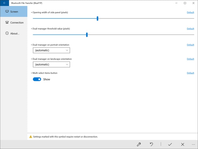 Bluetooth File Transfer - BlueFTP