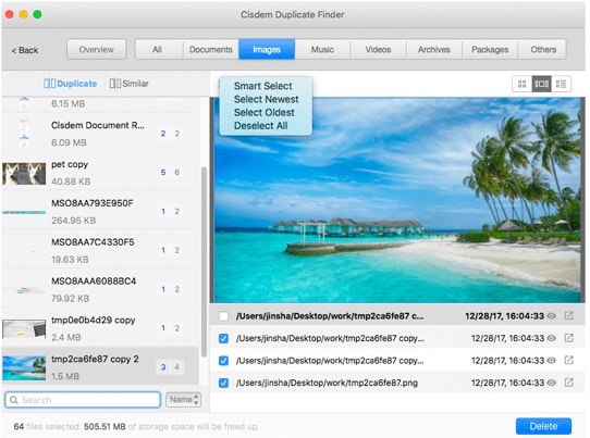 Cisdem Duplicate image finder app for Mac
