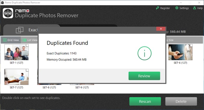 Delete All Duplicate Photos