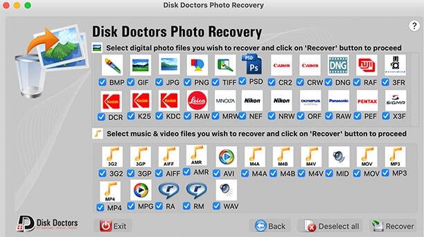 Disk Doctors Photo Recovery