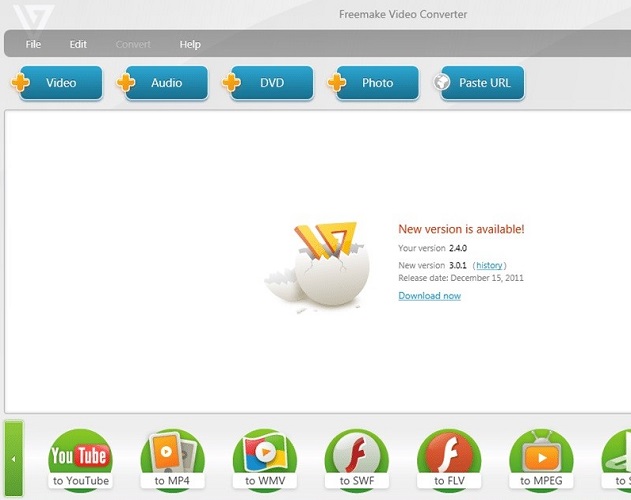 Freemake video downloader