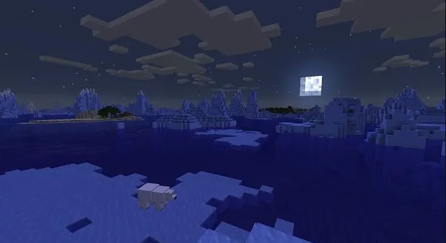 Frozen Island Minecraft Seed