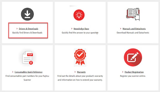 Fujitsu Drivers Downloads