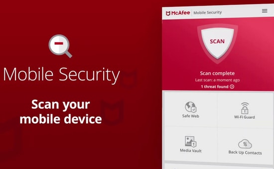 McAfee Mobile Security Antivirus App for iPhone