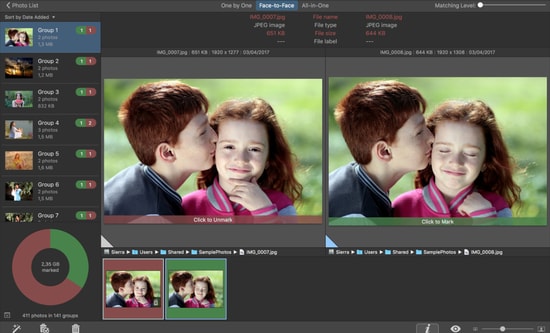 PhotoSweeper duplicate photo remover app for Mac