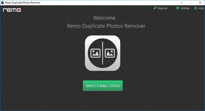 Select Folder for Duplicate Photos Remover