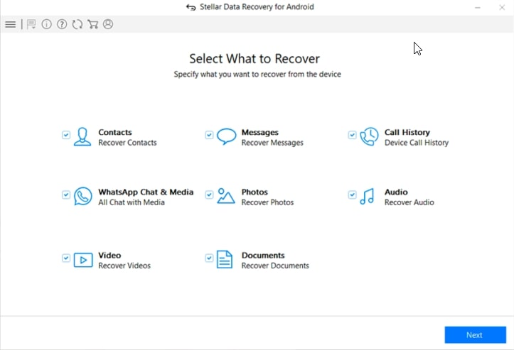 Stellar Data Recovery for Android