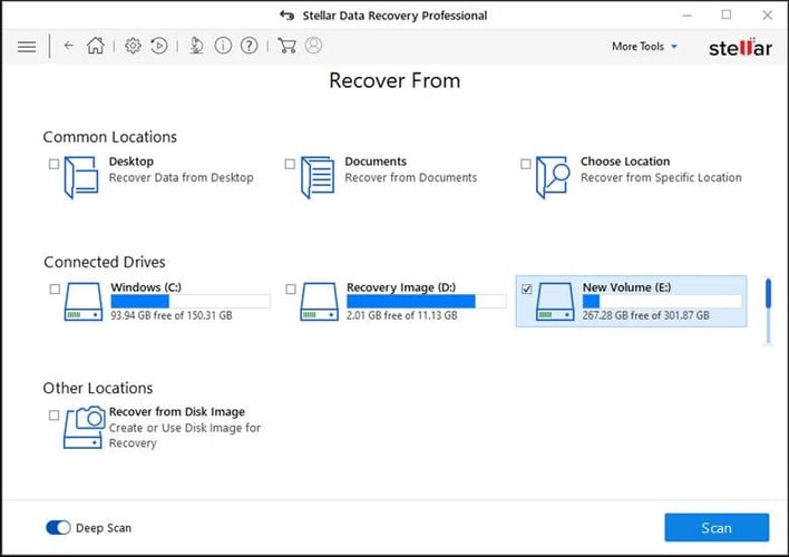 Stellar Data Recovery for Windows