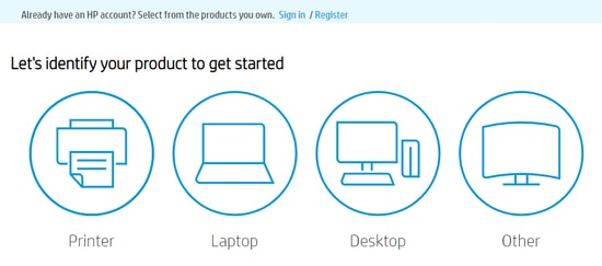 Choose Laptop from the available categories 