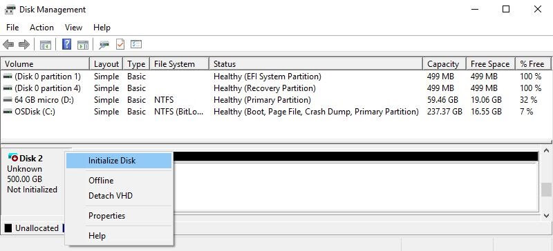 Windows Disk Management