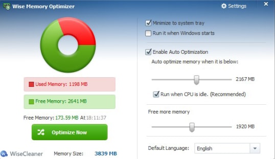 Wise Memory Optimizer (A Beautifully Designed RAM Cleaner Software for Windows)