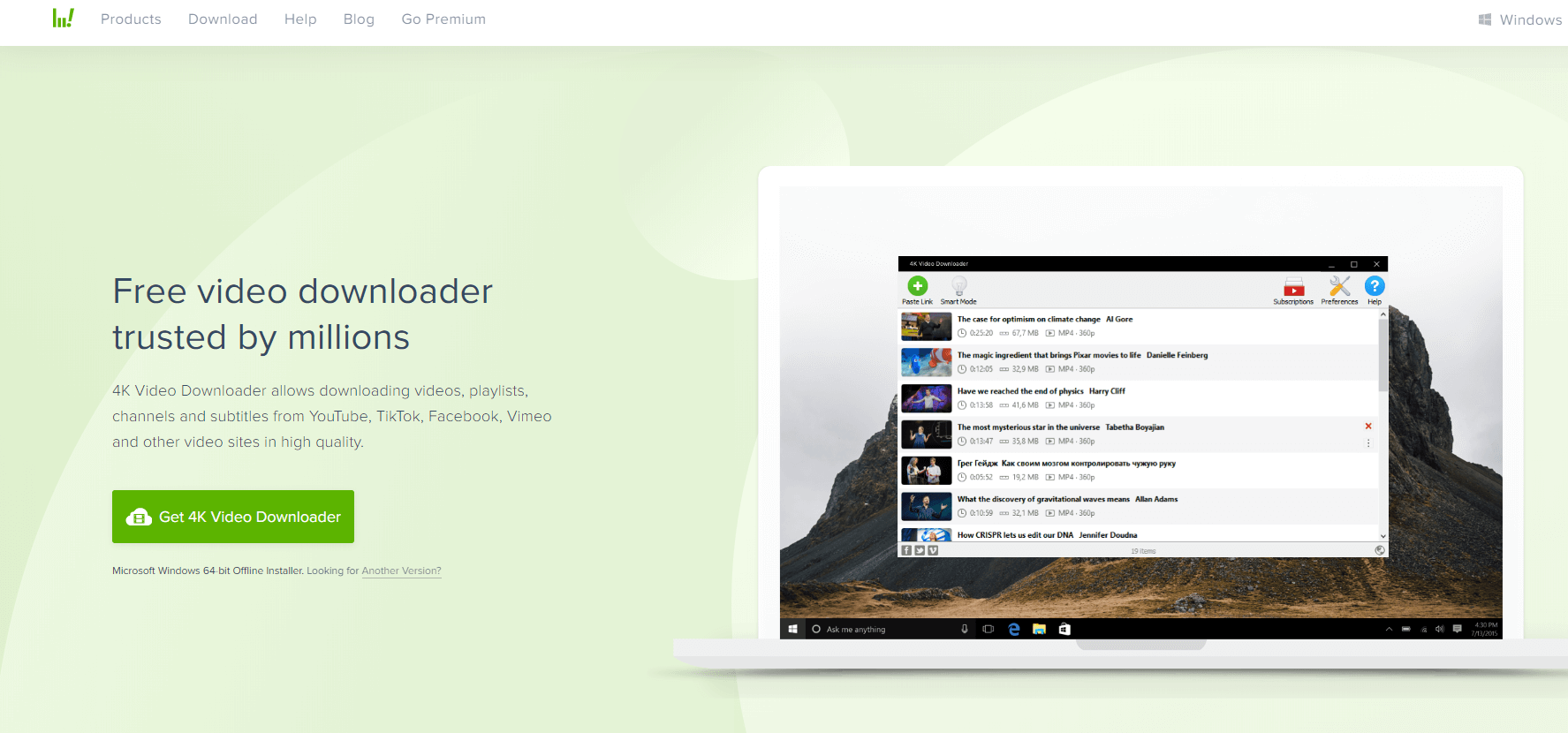 4K Video Downloader 