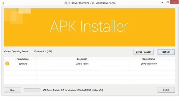 ADB Driver Installer