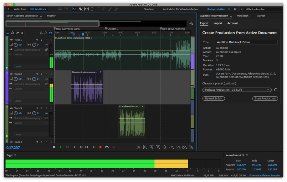 Adobe Audition - Sound recording tool for Windows