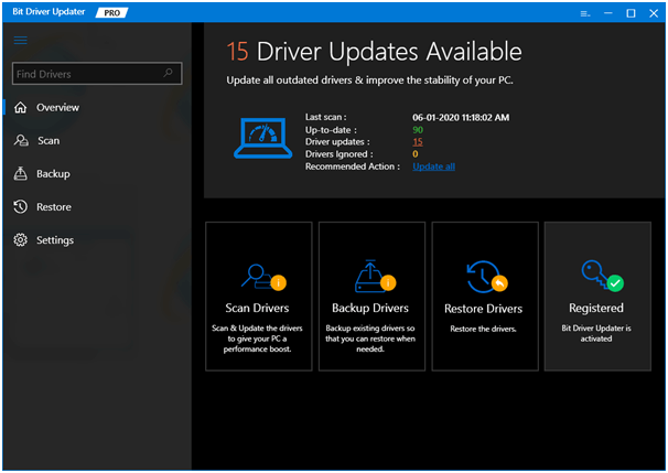 Bit Driver Updater - Best Driver Updater Software