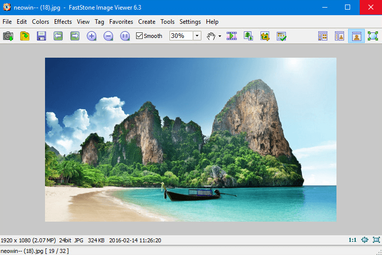 FastStone Image Viewer 