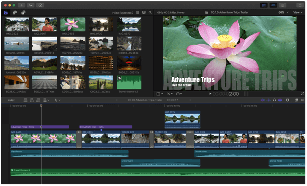 Final Cut Pro X - Best GoPro Editing Software