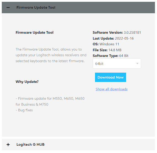 Firmware Update Tool or any other category