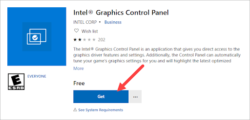 Intel Graphics Control Panel - Microsoft Store
