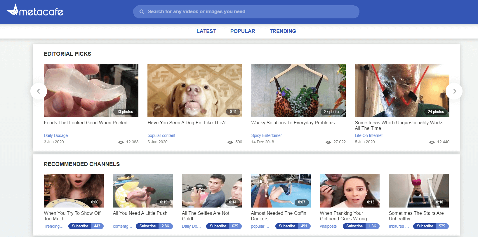 Metacafe - Video Sharing Sites