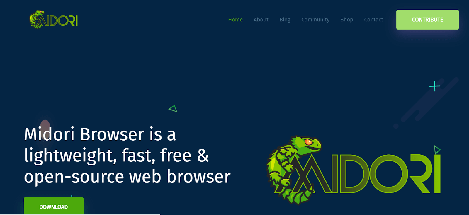 Midori Windows Browser