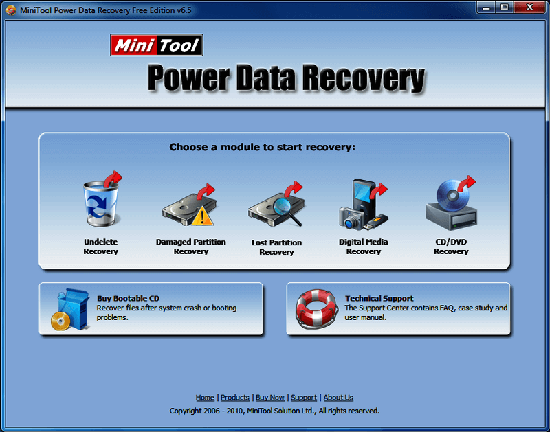 MiniTool Data Recovery Software Free