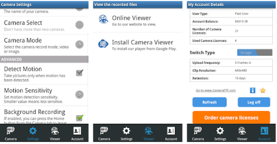 Mobile Security Camera (FTP)