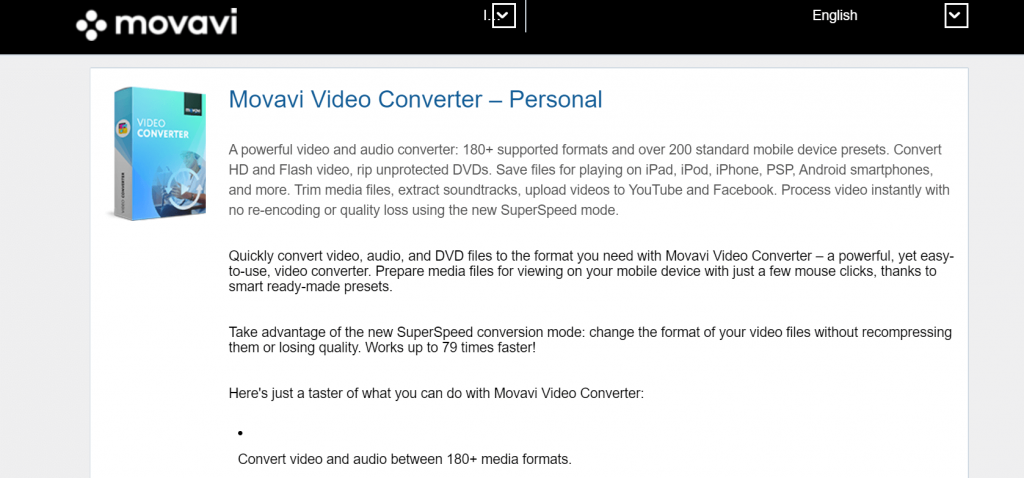 Movavi Video Converter