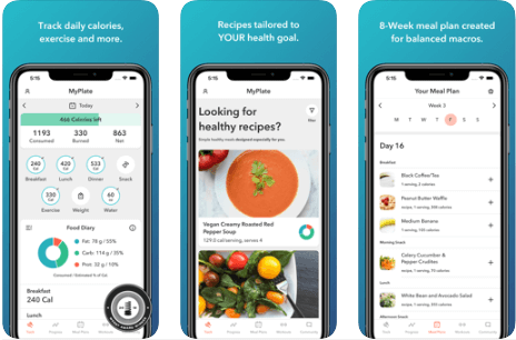 MyPlate Calorie Counter Apps