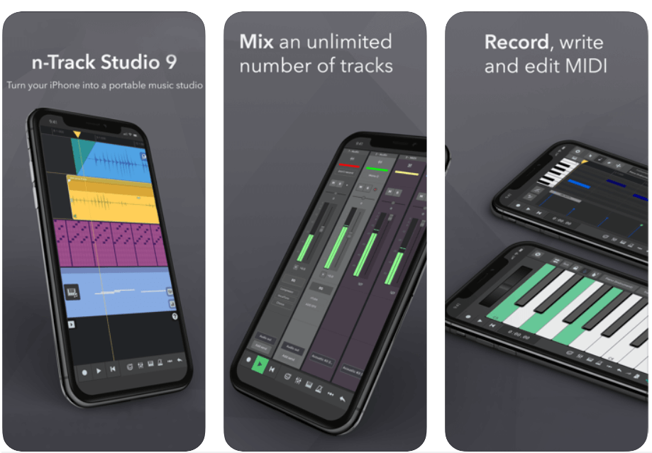 n-Track Studio 9 - Best Free Music Making App