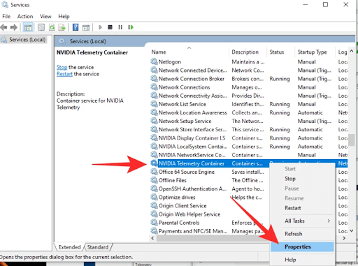 NVIDIA Telemetry Container