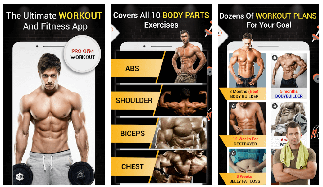 Pro Gym Workout (Gym Workouts & Fitness)