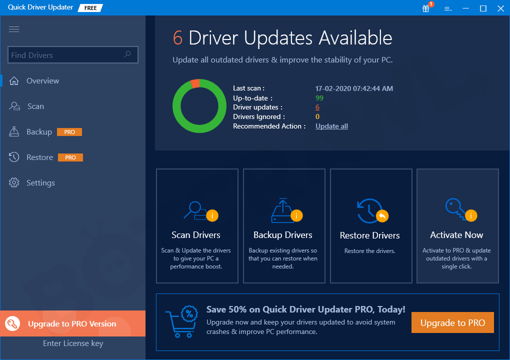 Quick Driver Updater - Best Driver Update Software