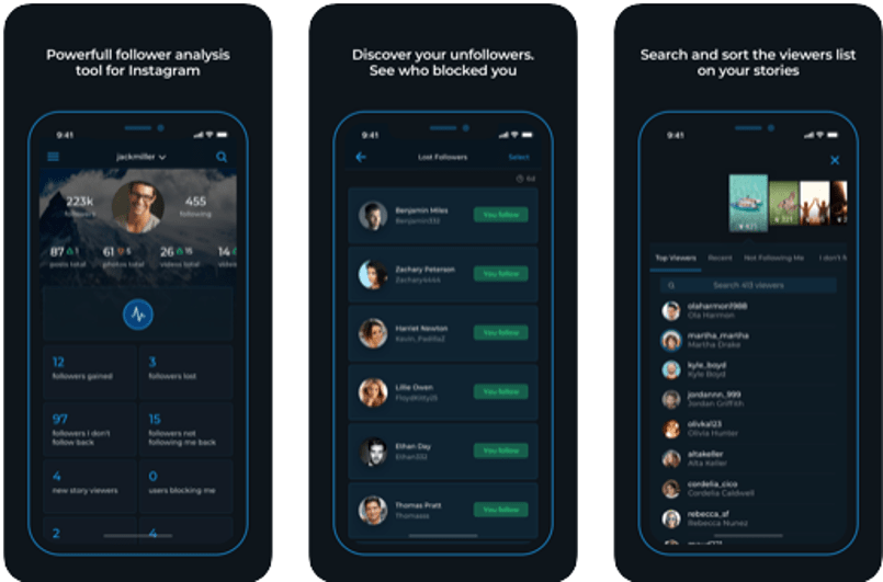 Top Instagram Followers App - Reports + Followers