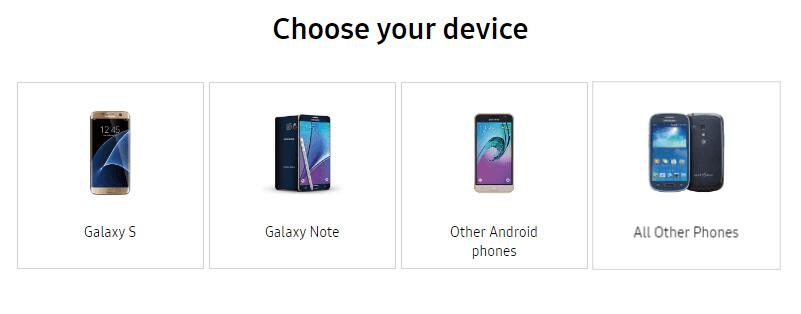 Samsung Download Center - Choose your device