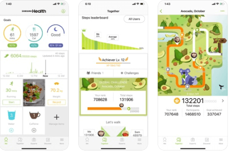 Samsung Health - Best Calorie counter Apps