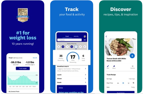 Weight Watchers Reimagined - Best Calorie counter Apps