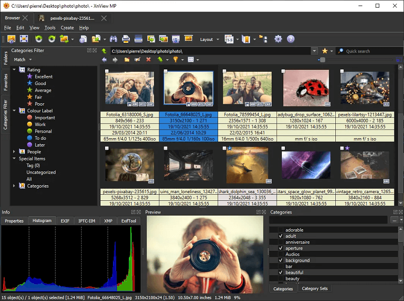 XnView MP- Best Mac Image Viewer