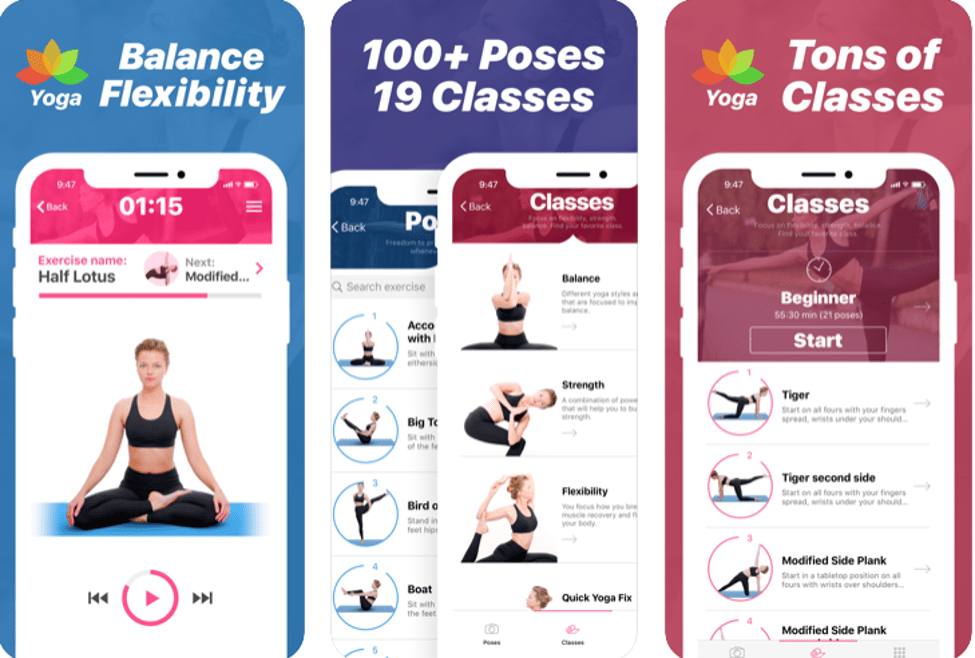 Yoga - Poses and Classes